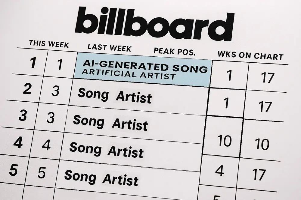 AI Song Hits #1 on Billboard: What Songwriters Should Know