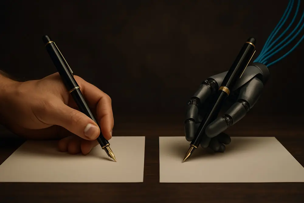The Legal Gray Area of AI Co-Writing: Who Owns What?