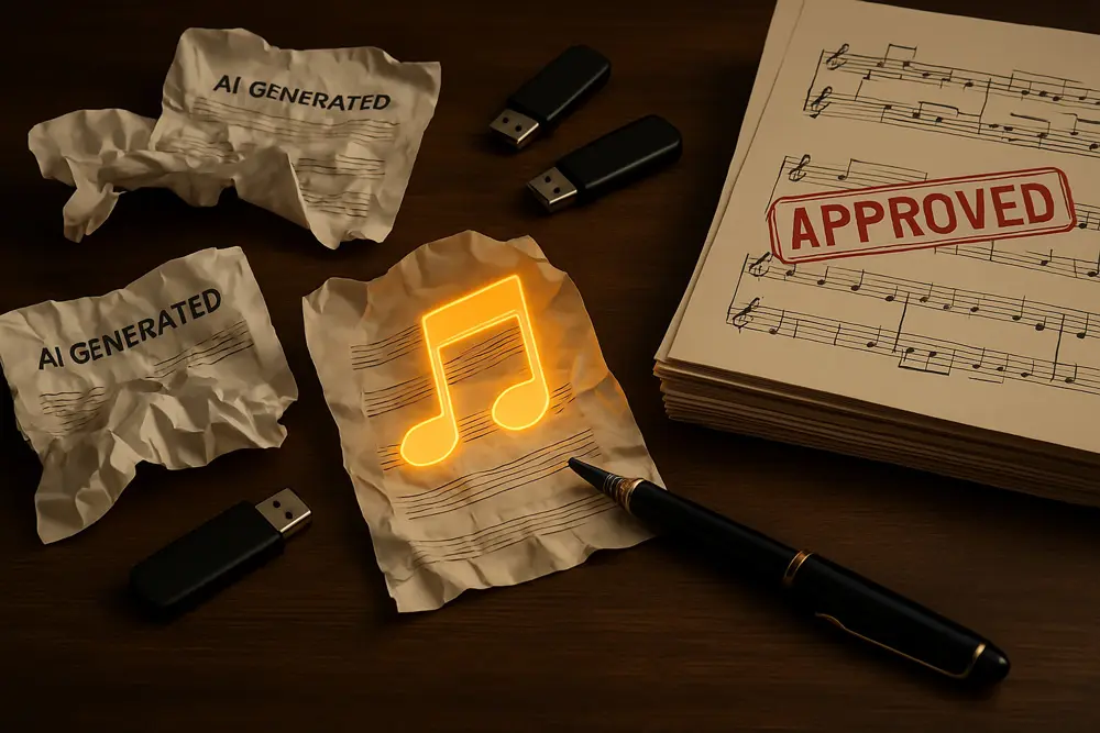 Why Music Publishers Reject AI Songs (And How to Fix Yours)